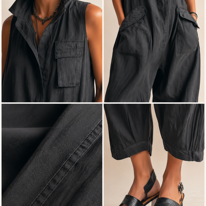 Zaria Utility-Jumpsuit - detail