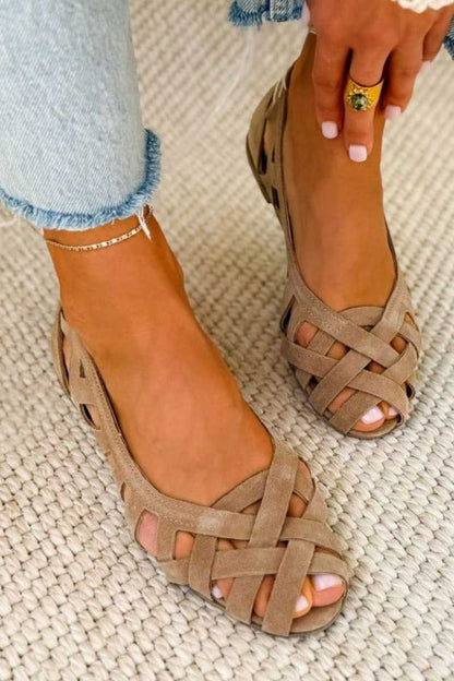 Hina sandalen Beige