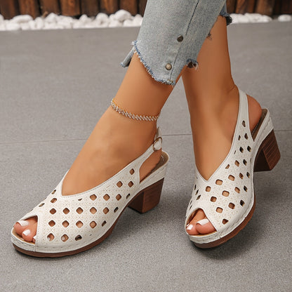 Elena Orthopedische Sandalen Wit