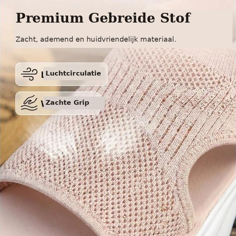 Celestia | Luchtige Plateau Mesh Sandalen