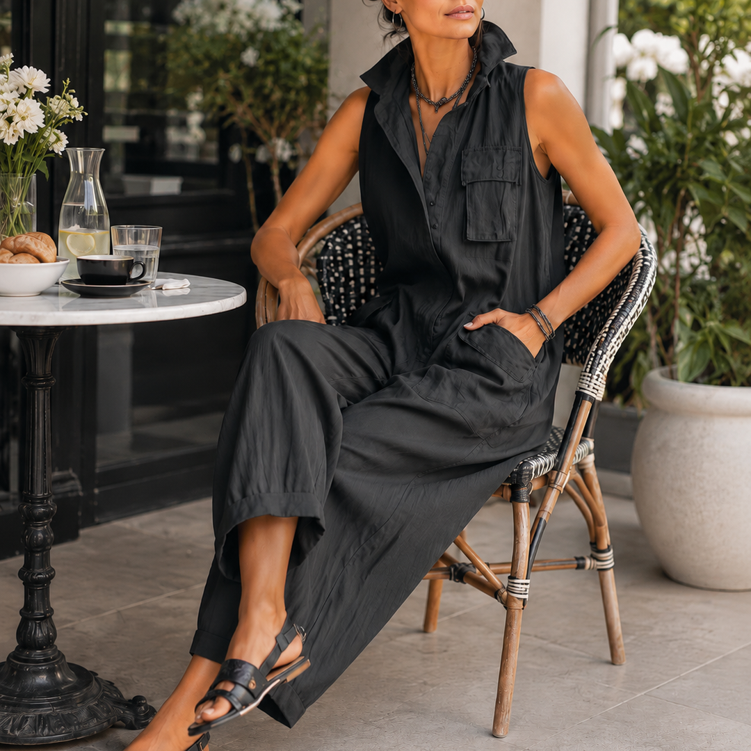 Zaria Utility-Jumpsuit - detail