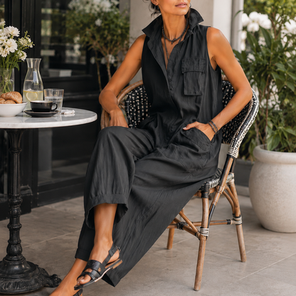 Zaria Utility-Jumpsuit - detail