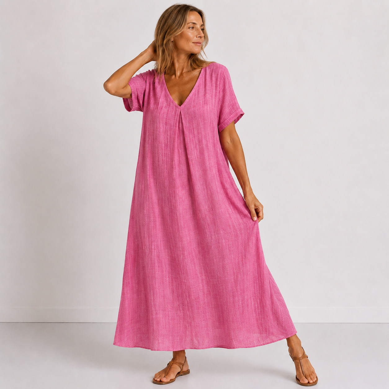 Vera jurk Roze