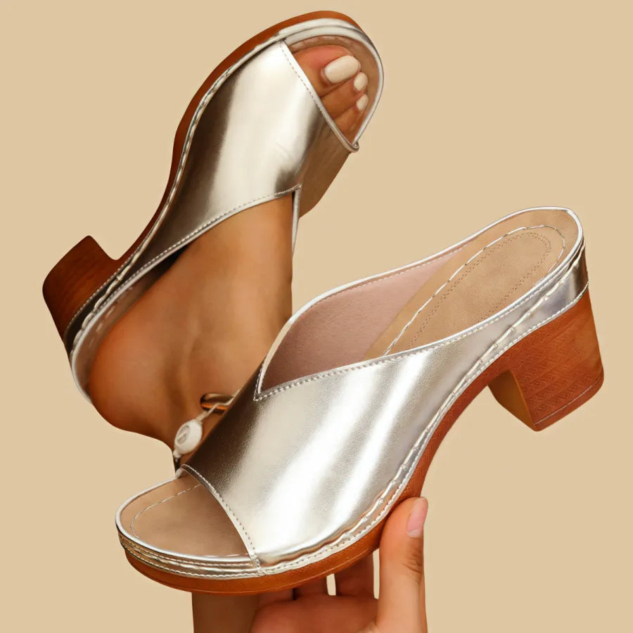 Mara Comfort Sandalen Goud