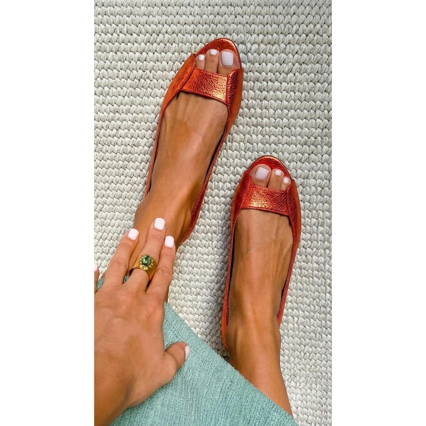 Adele Sandalen Oranje