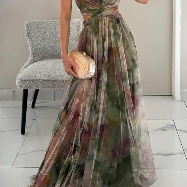 Fleur jurk Verde