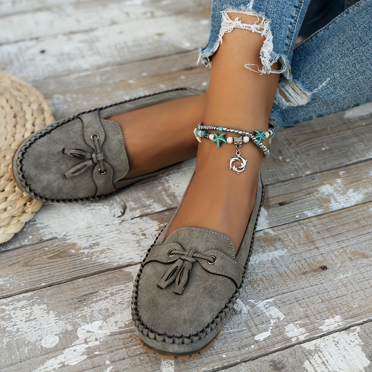 Camille Kwastjes Loafers detail