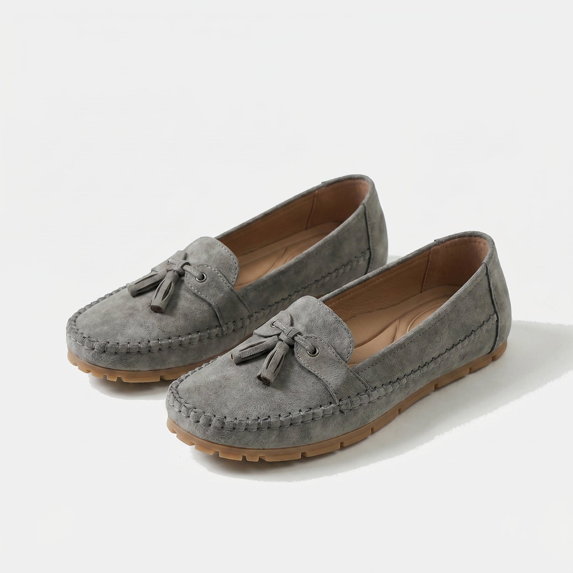Camille Kwastjes Loafers - Grijs