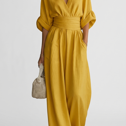 Odile jumpsuit - Geel