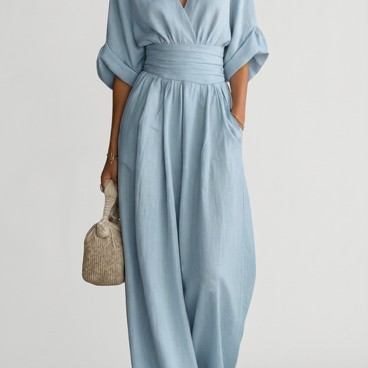 Odile jumpsuit - Hellblauw