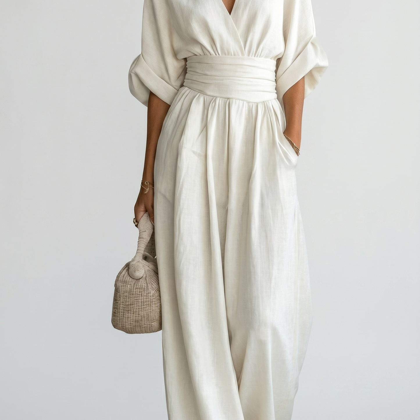 Odile jumpsuit - Wit