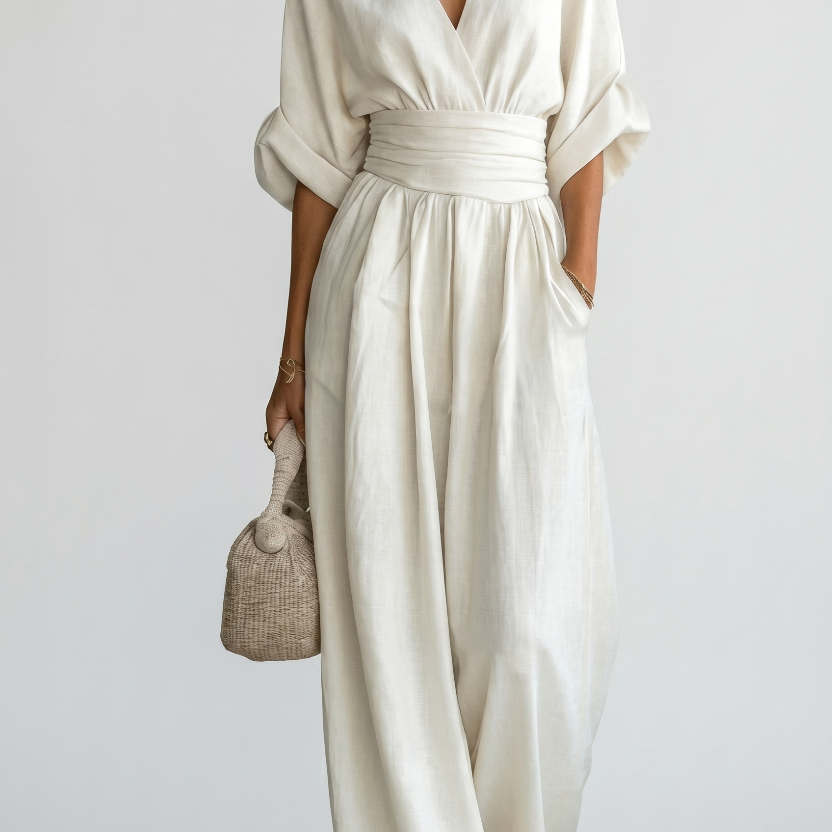 Odile jumpsuit - Wit