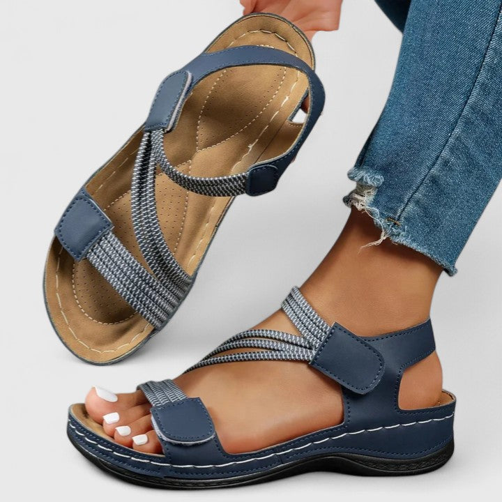 Isla Comfort Sandalen - Blauw