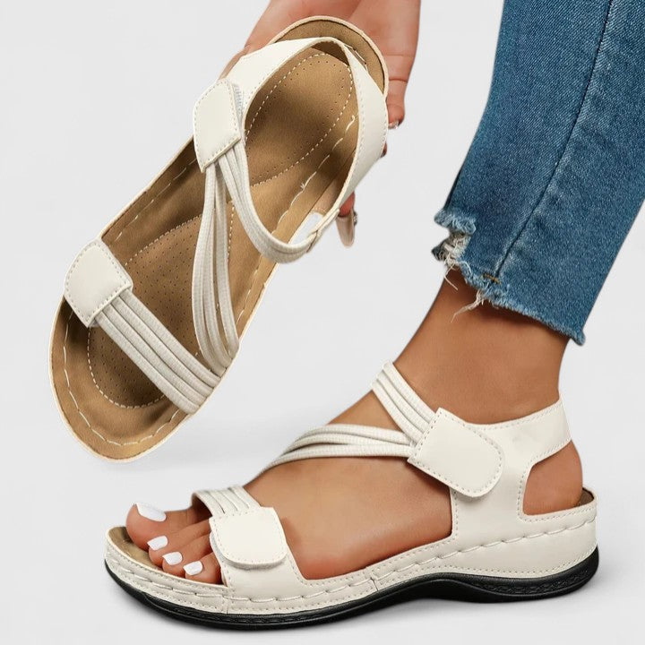 Isla Comfort Sandalen - Wit
