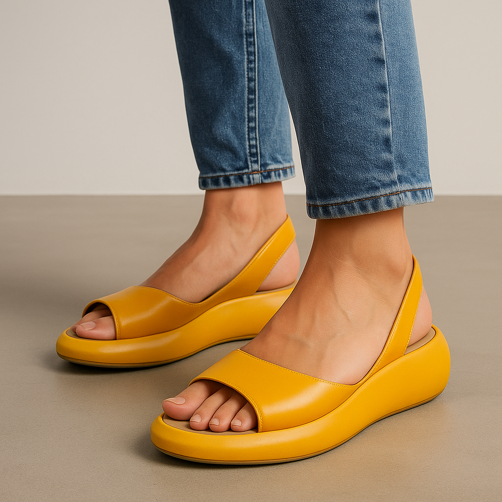 Margaux Antislip Sandalen - Geel