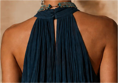 Romy Ombré Maxi-jurk detail 2