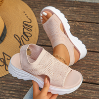 Celestia | Luchtige Plateau Mesh Sandalen